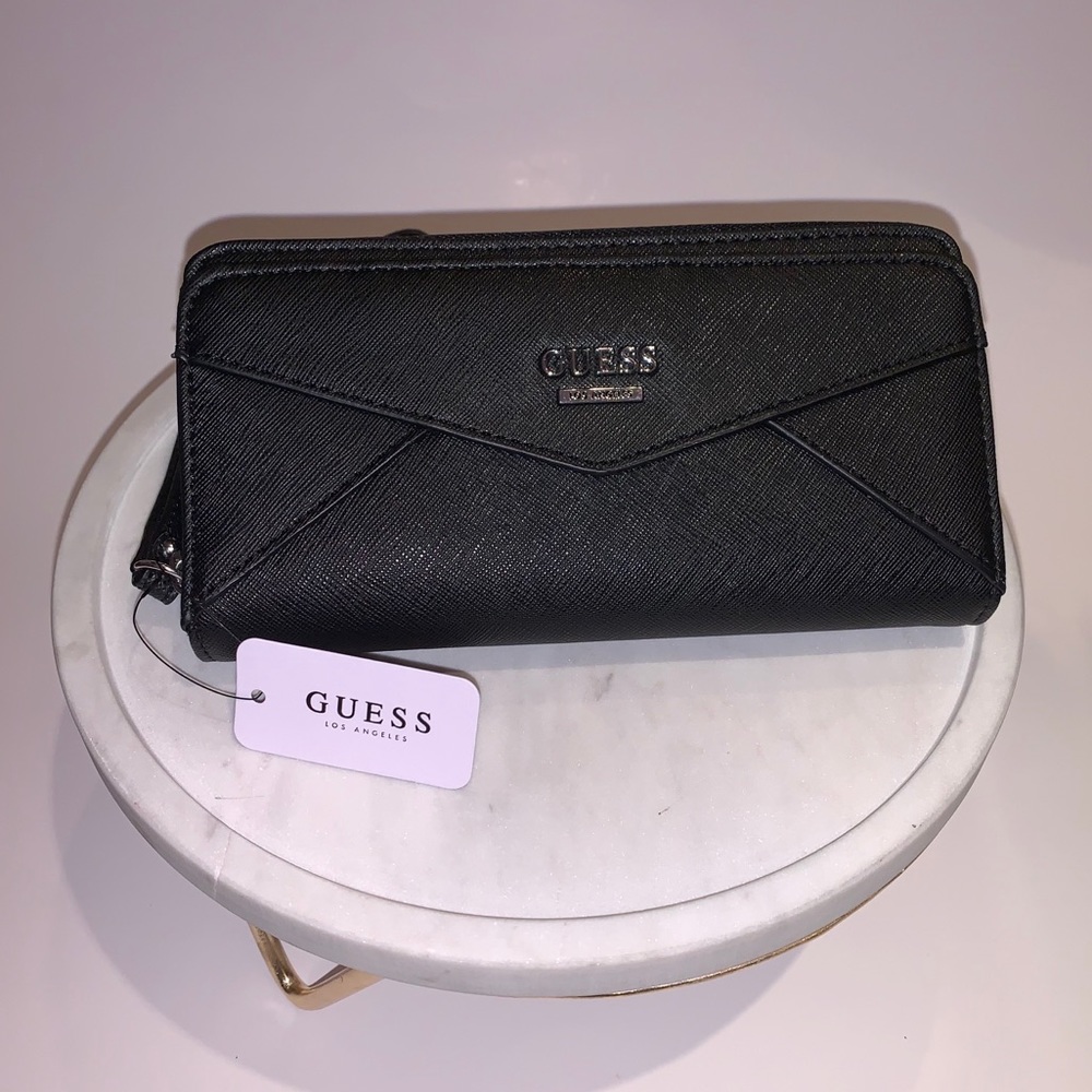 Black Guess Wallet/Wristlet